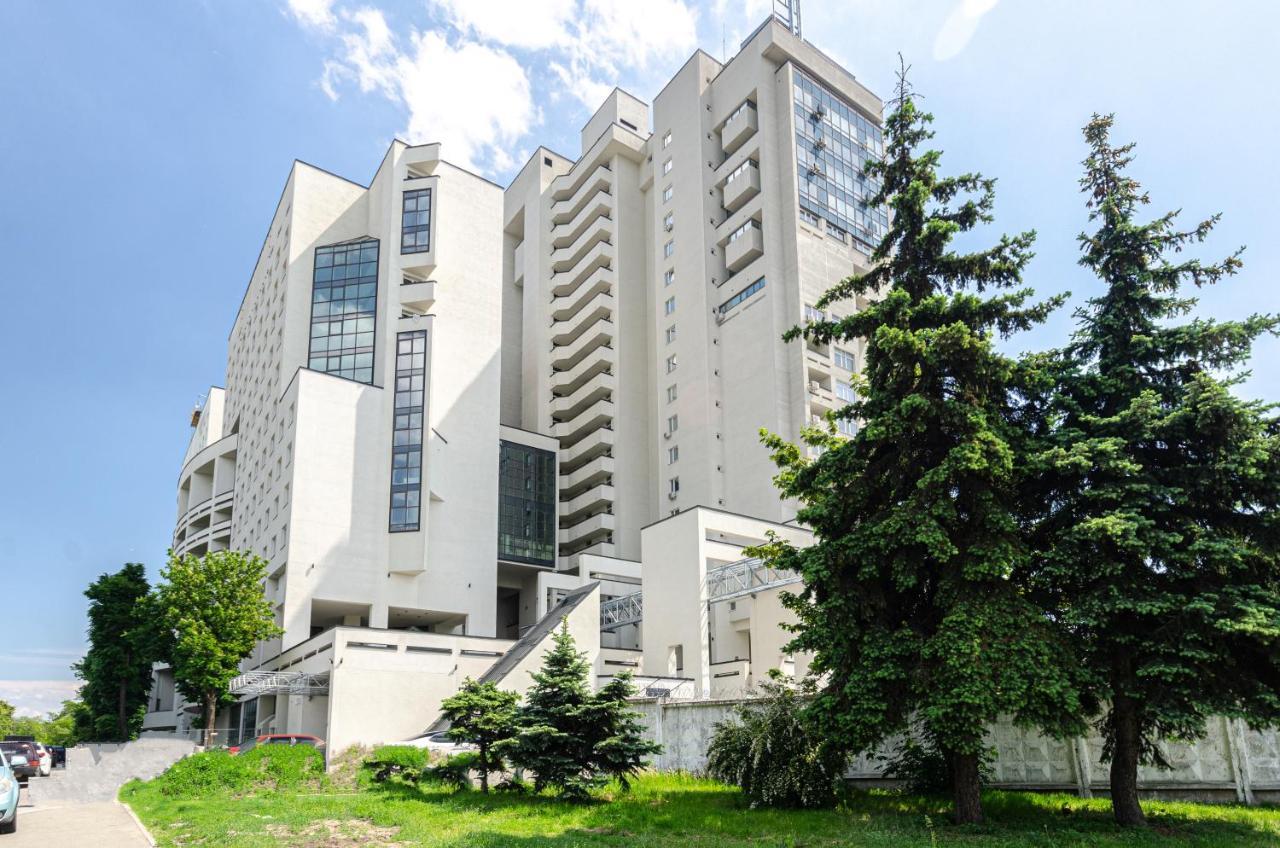 Petrovdom 5-25 In Cozy Apartment In Residential Complex "Beresteiskyi" Kiew Exterior foto