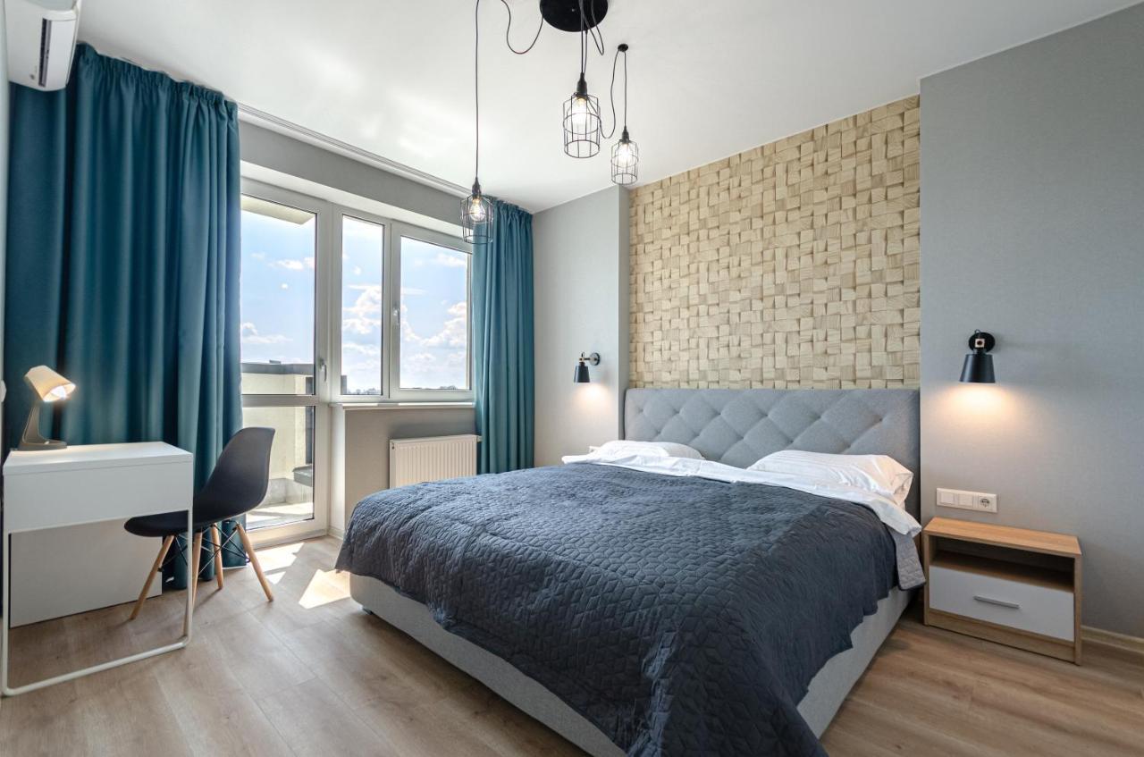 Petrovdom 5-25 In Cozy Apartment In Residential Complex "Beresteiskyi" Kiew Exterior foto
